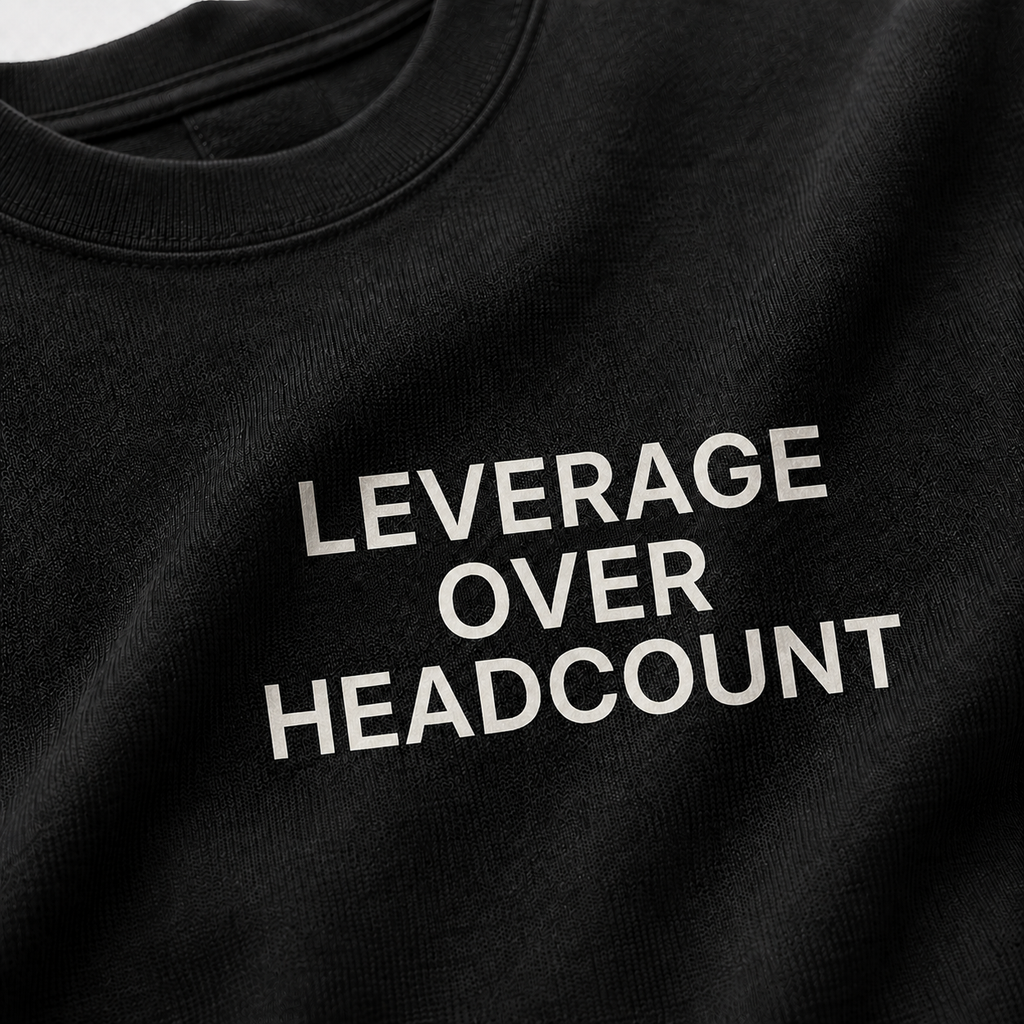 LEVERAGE OVER HEADCOUNT black oversized terry t-shirt by BYTWEAR - fabric and print detail